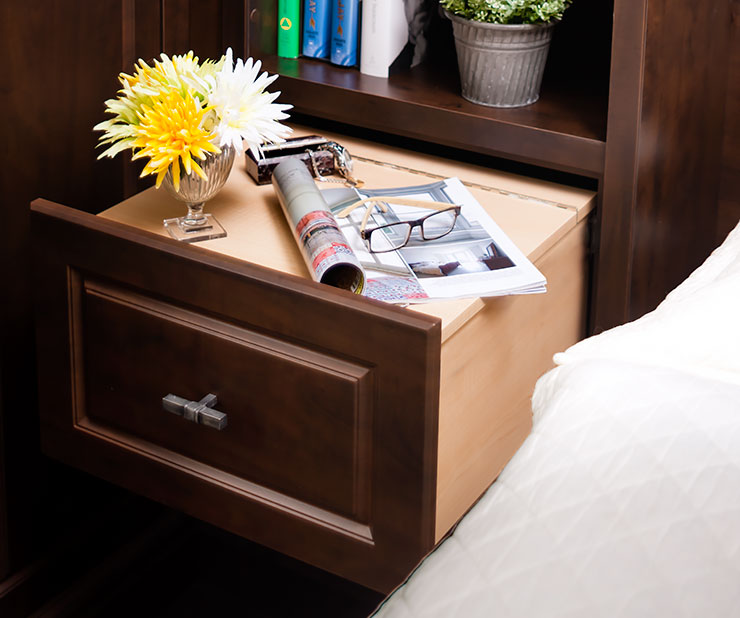 wall bed storage