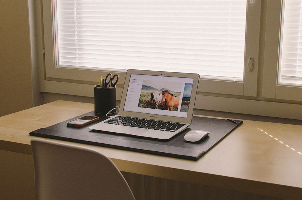 organized desk