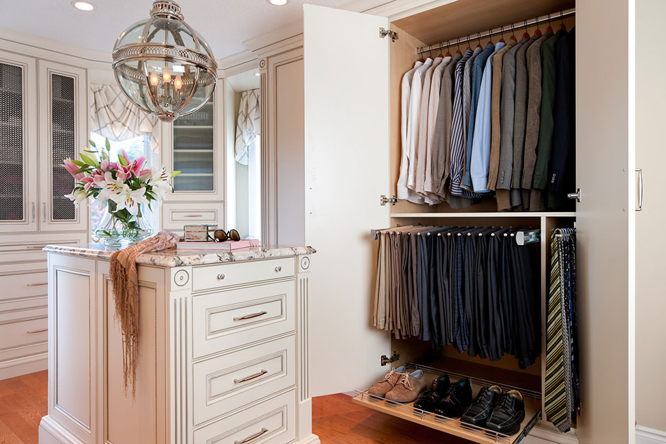 Tie rack for closet online