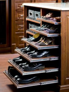 closet accessory organizer shoe rack