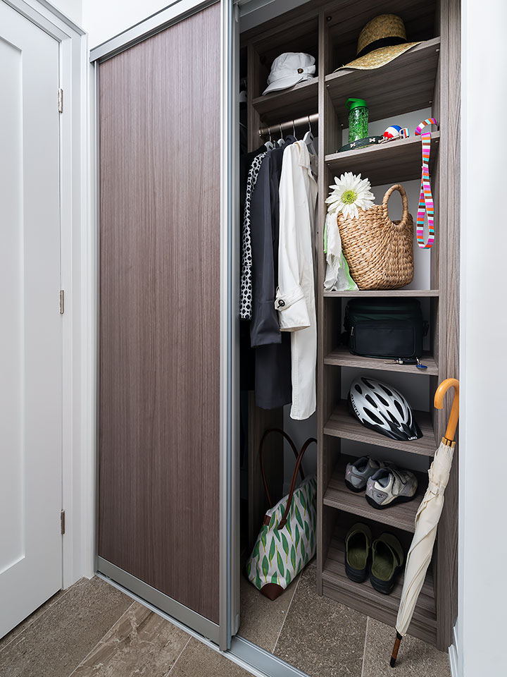 Ideas for Organizing the Front Hall Closet - The Homes I Have Made