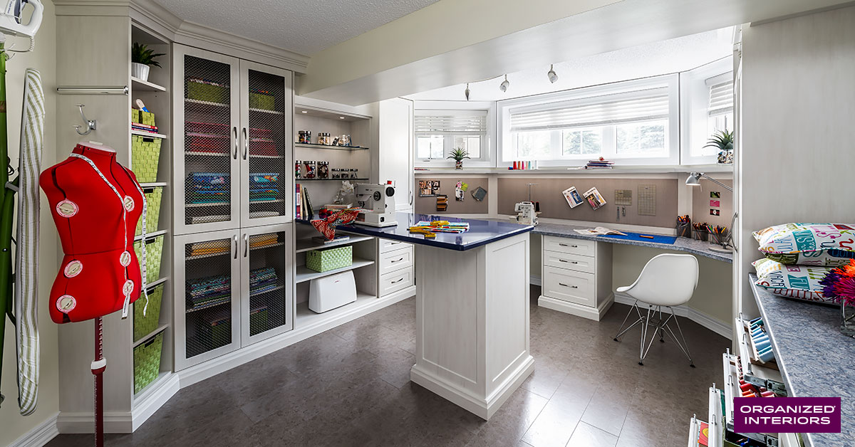 The Ultimate Craft Closet Organization  Craft closet organization, Craft  room office, Craft room design