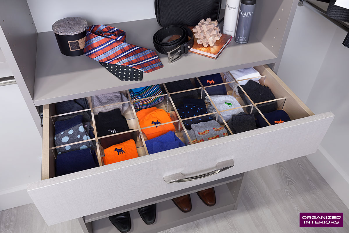 closet storage tips drawer