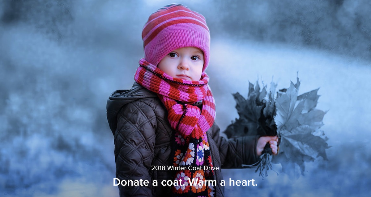 2018 Winter Coat Drive Donate A, Where To Donate Winter Coats Toronto