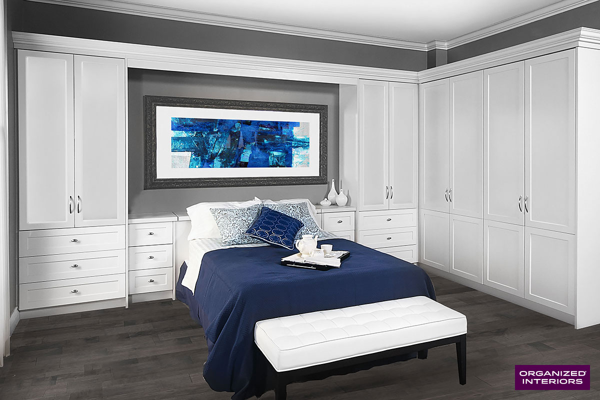 Built-In Bedroom Storage Cabinets  Bedroom storage cabinets, Build a  closet, Bedroom cabinets