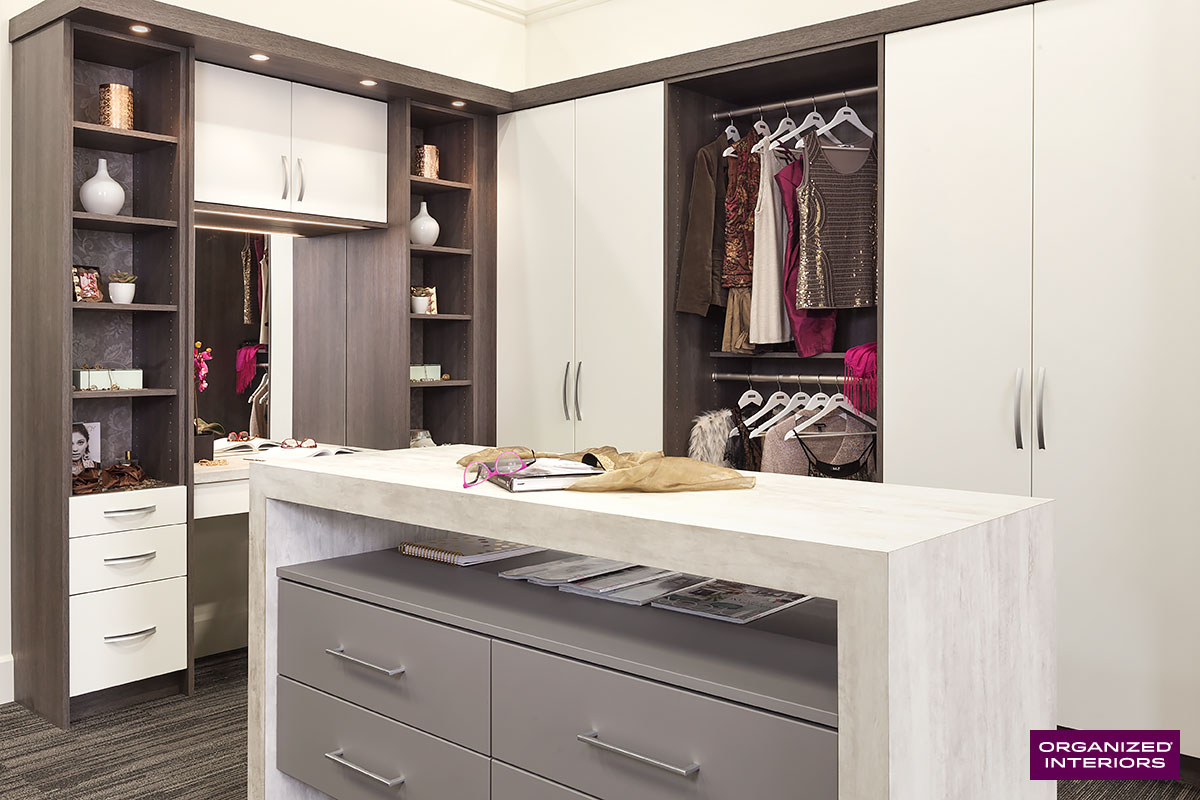 winter home renovations walk-in closet