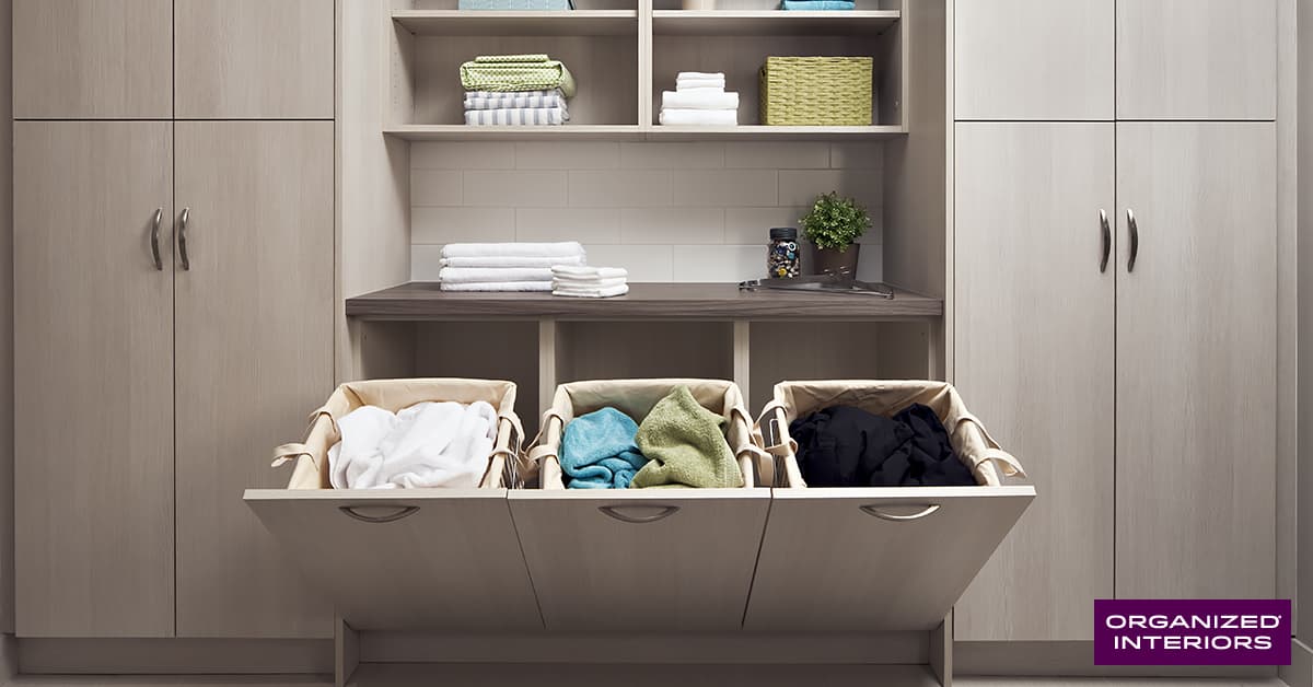 home organization projects, laundry room