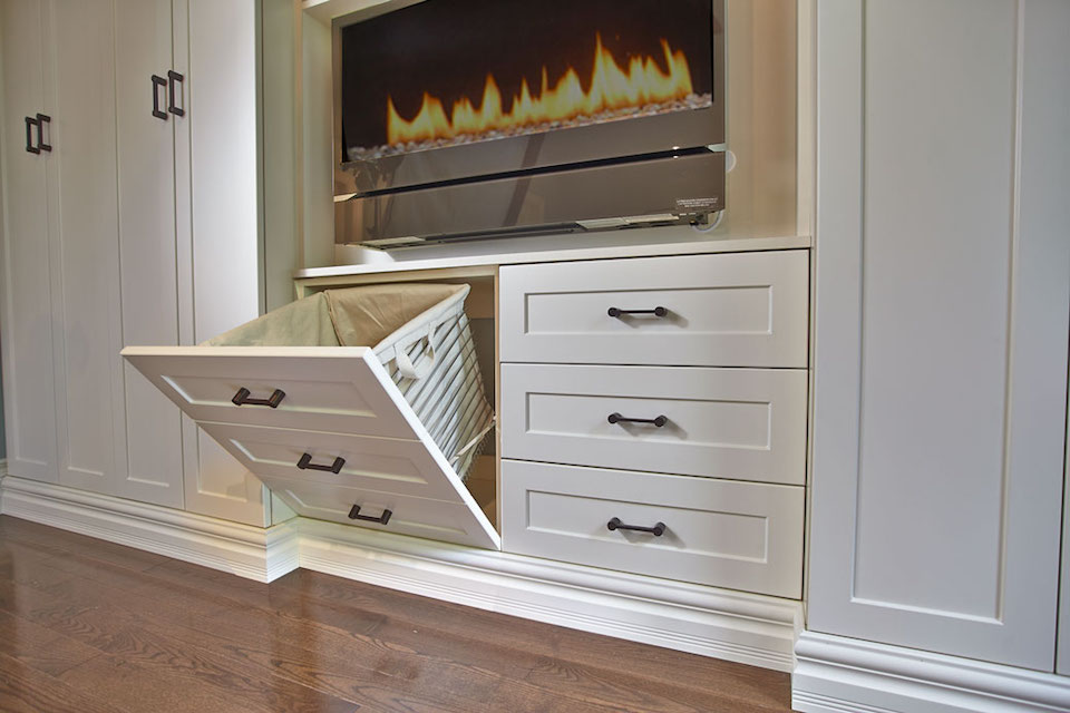 This Custom Built In Wall Unit Multi, Dresser With Built In Fireplace