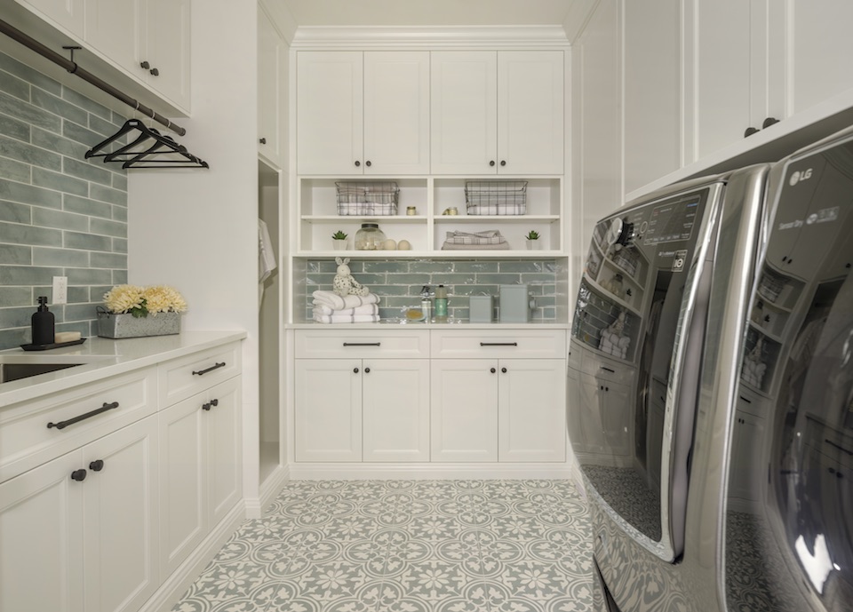 modern laundry room