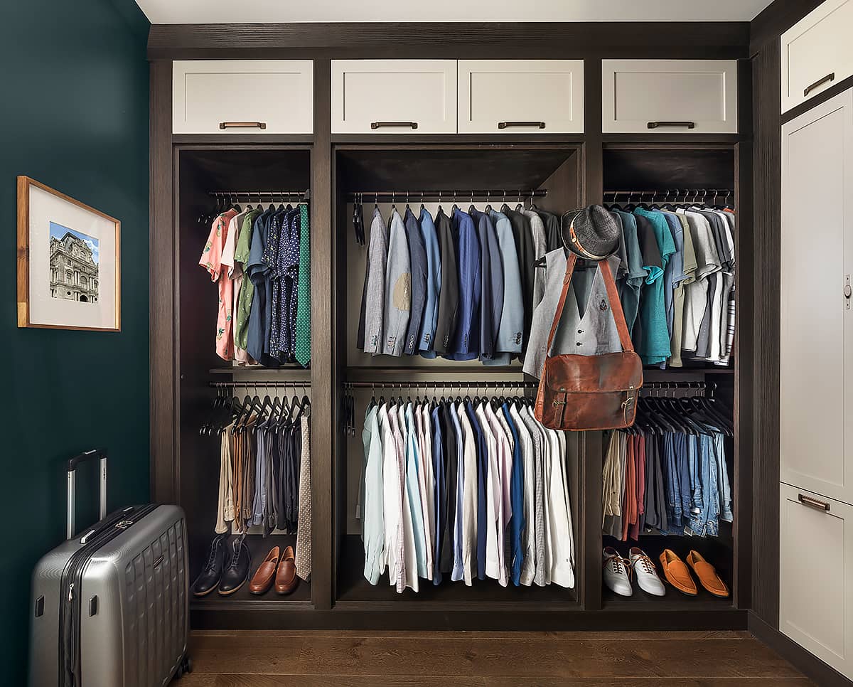 professionally designed closet