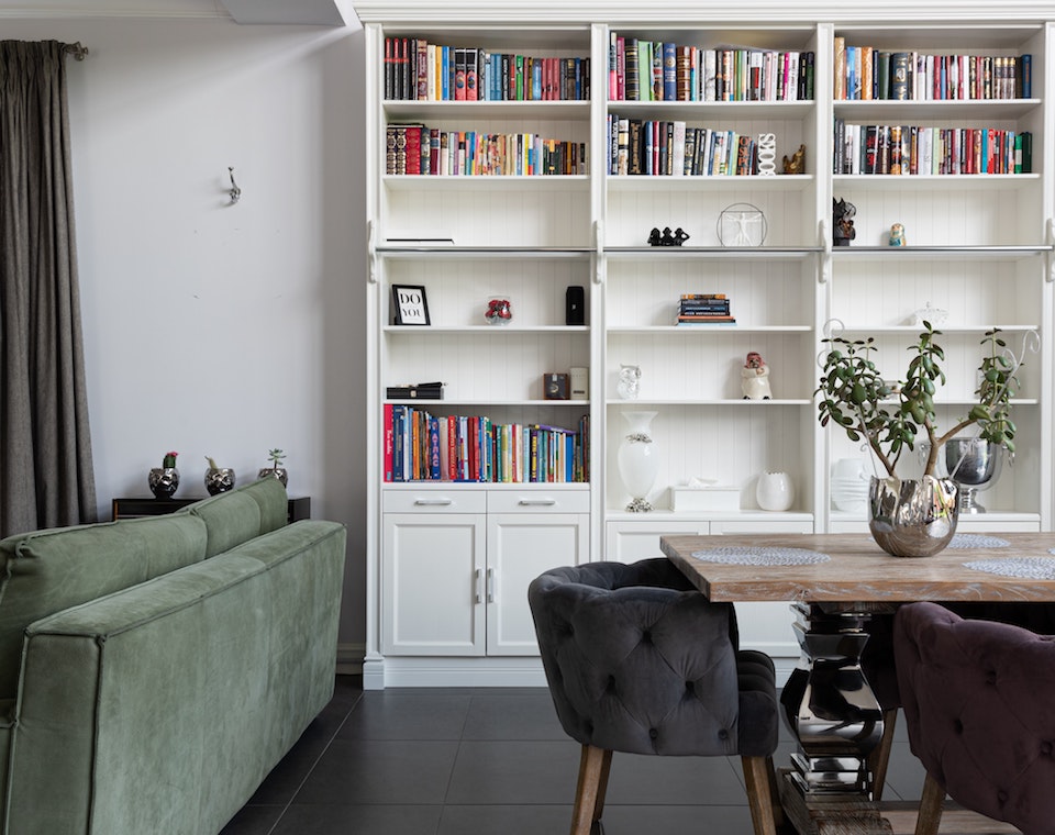 home library bookcase