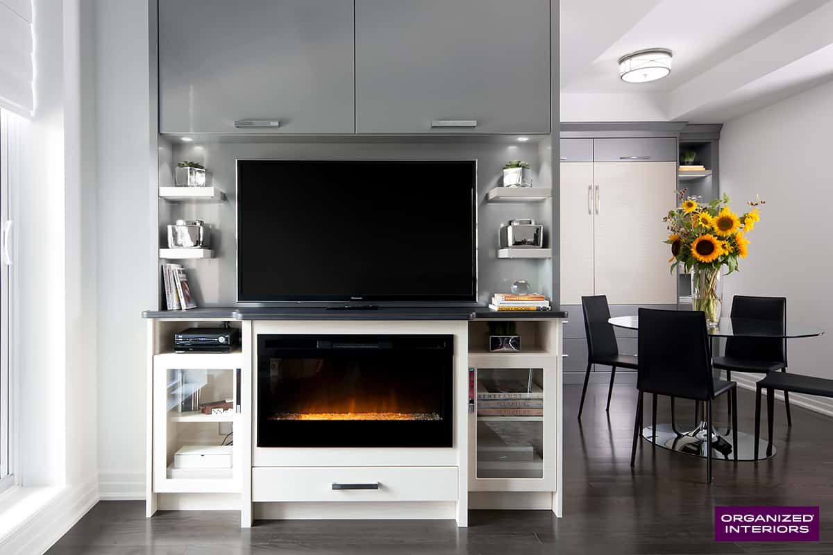 fireplace entertainment centre