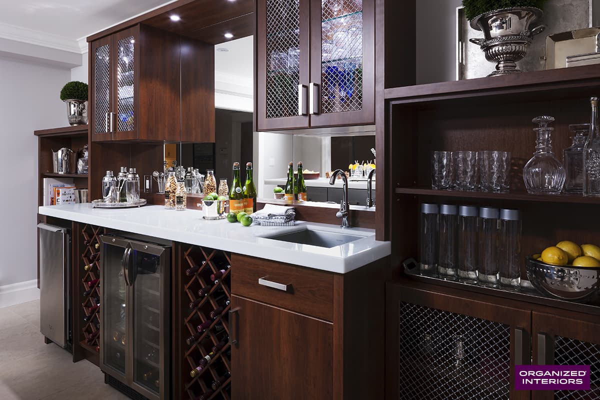 Wet Bar Toronto Organized Interiors