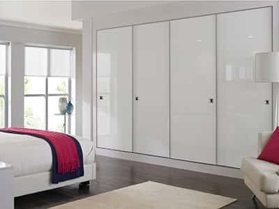 sliding closet doors white frosted glass opaque